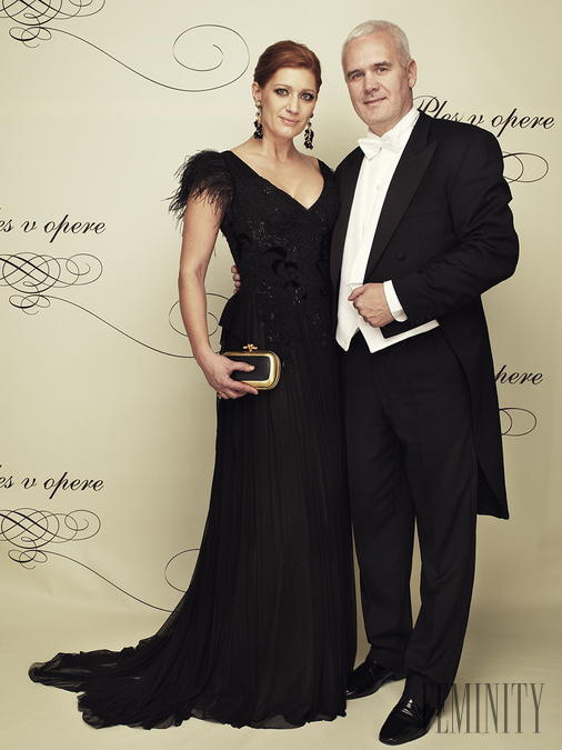 Andrea Cocherová s manželom