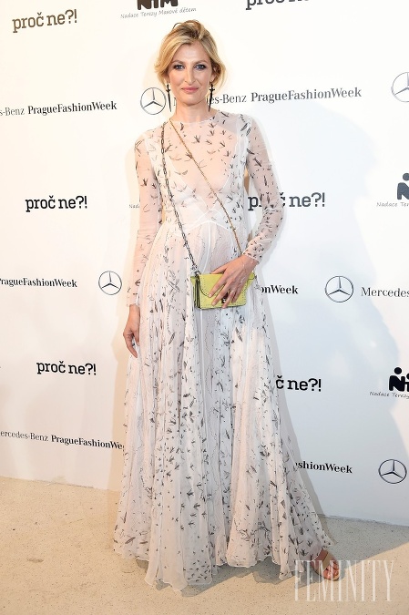 Modelka Tereza Maxová sa predviedla v krásnych romantických šatách 