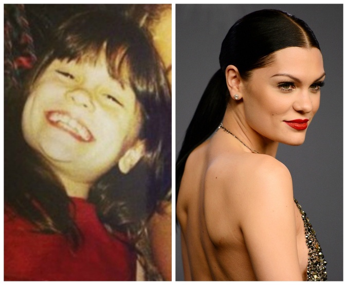 Jessie J našťastie k väčším zubom a ušiam dorástla. Dnes je z nej krásna sexi žena.