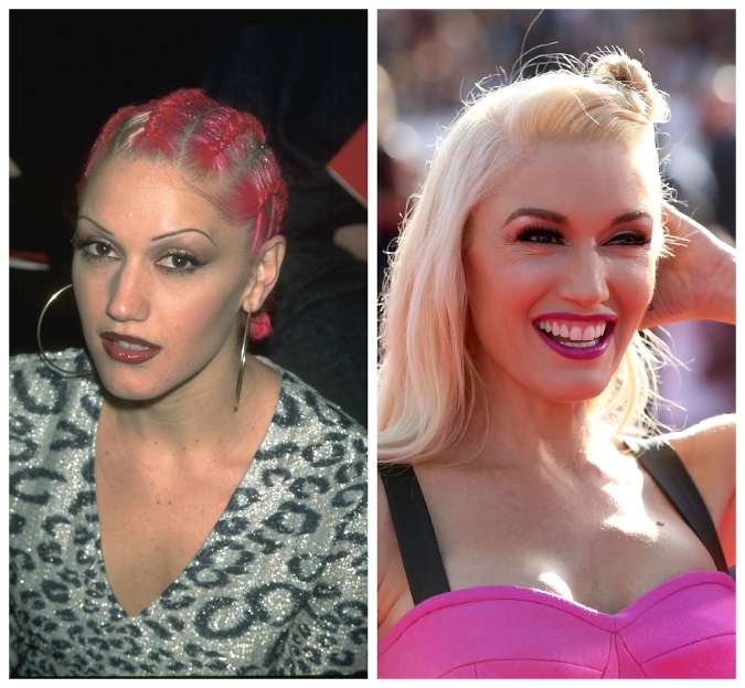 Gwen Stefani sa hodí širšie obočie viac