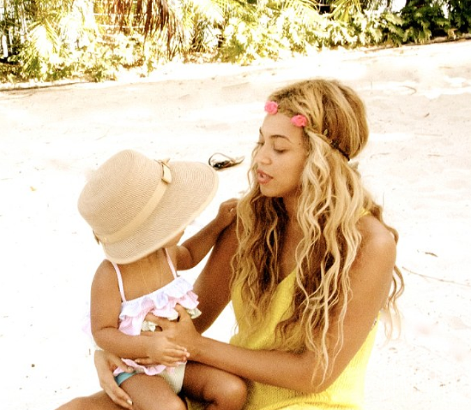Beyoncé so svojou roztomilou dcérkou vyzerajú aj v súkromí ako z katalógu