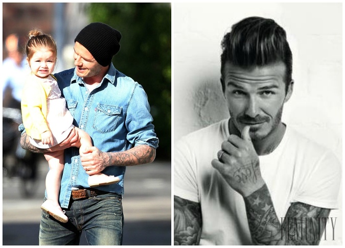 Futbalista David Beckham je sexi otecko