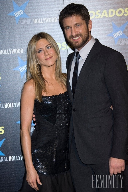 Jennifer Aniston vždy popierala, že by niečo mala s Gerardom Butlerom, aj keď sa k sebe mali
