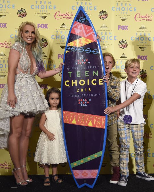 Britney Spears na udeľovaní Teen Choice Awards