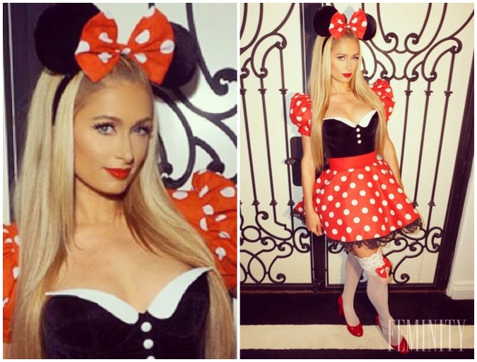 Paris Hilton si každý Halloween užíva a mení niekoľko kostýmov