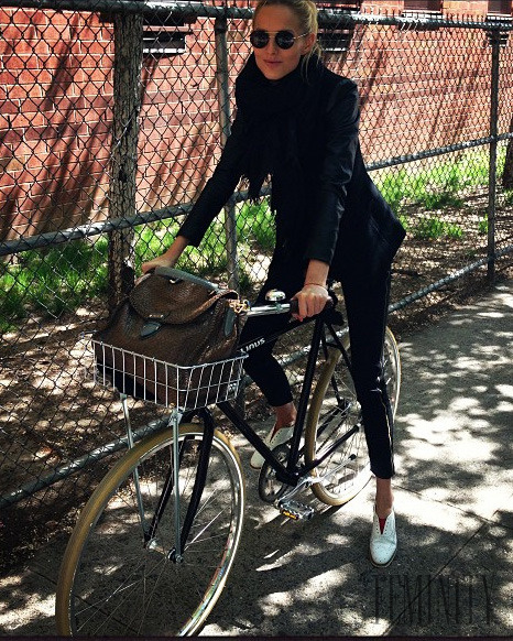 Topmodelka Michaela Kocianová s novým bicyklom
