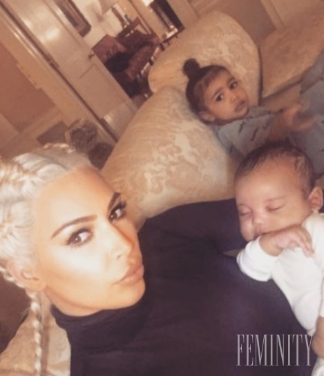 Kim Kardashian so synom a dcérou North
