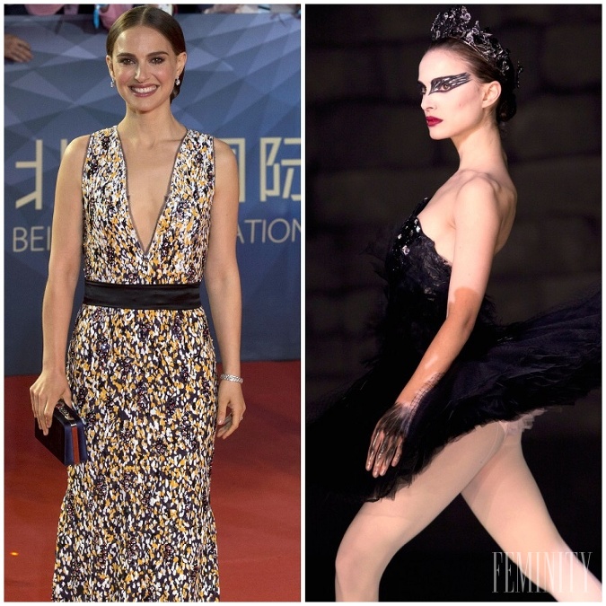 Natalie Portman pre úlohu baleríny schudla deväť kíl