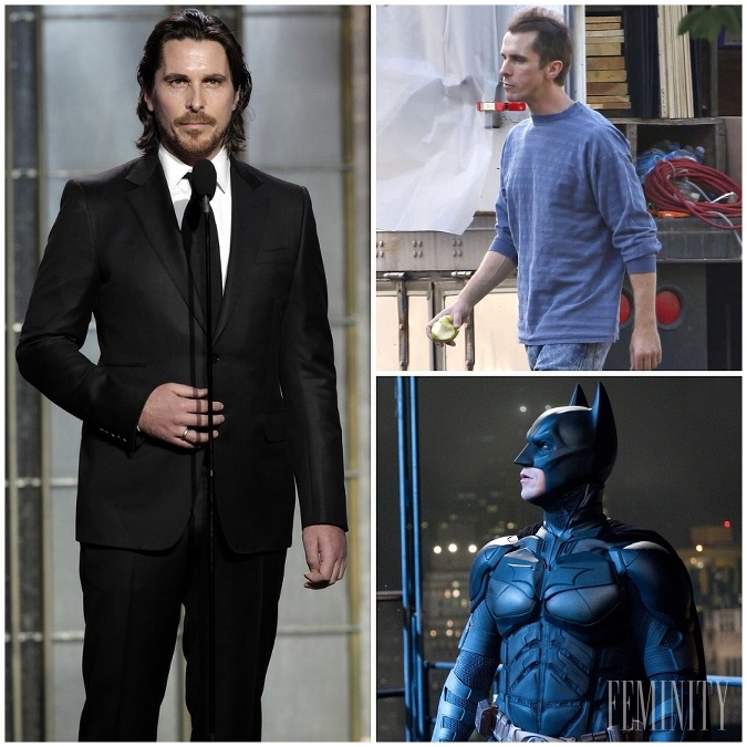 Christian Bale sa mení s každou novou filmovou úlohou