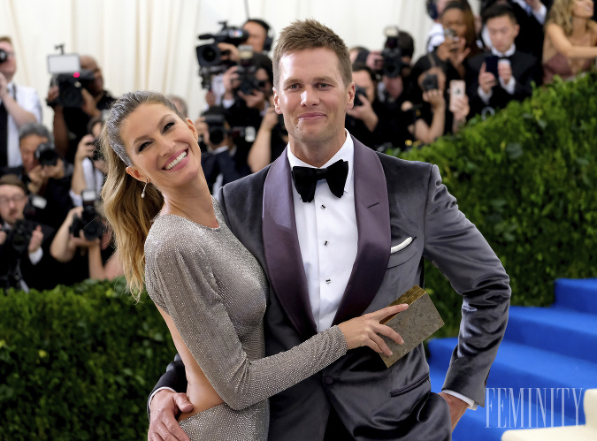 Tom Brady so svojou manželkou Gisele Bündchen
