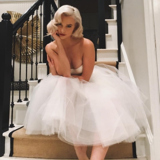 Modelka Karlie Kloss a jej verná podoba na Marilyn Monroe