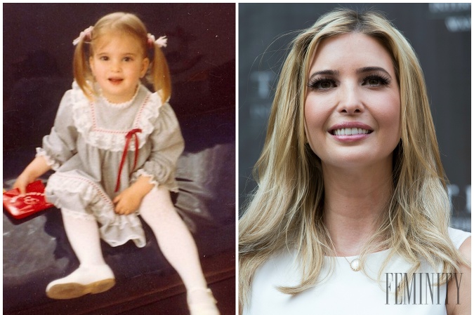 Ivanka Trump - z malej princezničky vyrástla krásna žena
