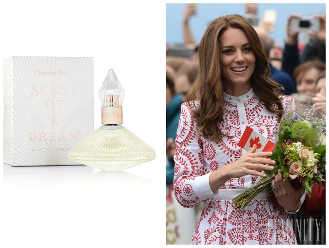 Kate Middleton a Charlotte Tibury - Scent of a Dream