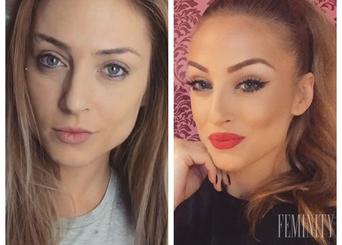 Známa make-up artistka, Lucia Sládečková patrí medzi krásne ženy aj bez make-upu