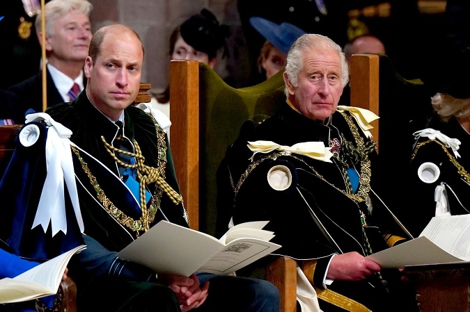 Princ William s otcom - kráľom Karolom III.