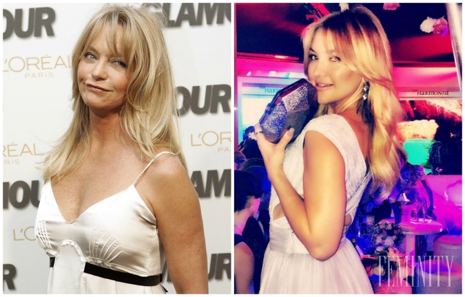 Matka Goldie Hawn a dcéra Kate Hudson sa na seba až neuveriteľne podobajú 