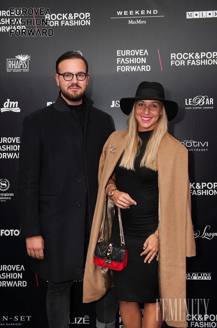 Na akcii Eurovea Fashion Forward doprevádzal kamarátku Dominiku Cibulkovú