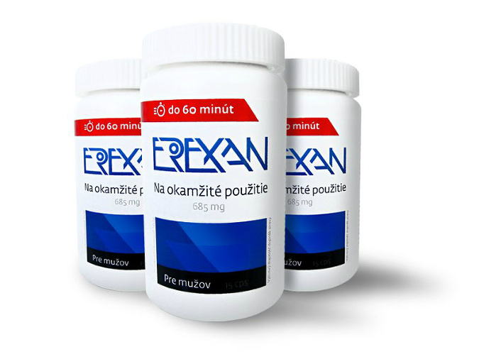 Tabletky na erekciu Erexan