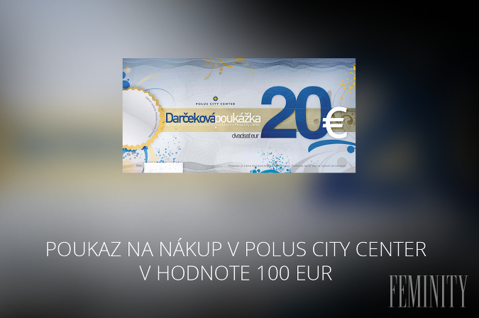 Ilustračné foto: Poukaz na nákup v Polus City Center v hodnote 100 eur
