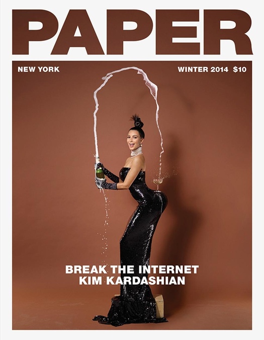 Kim Kardashian titulkou i nahým editoriálom šokovala celý svet