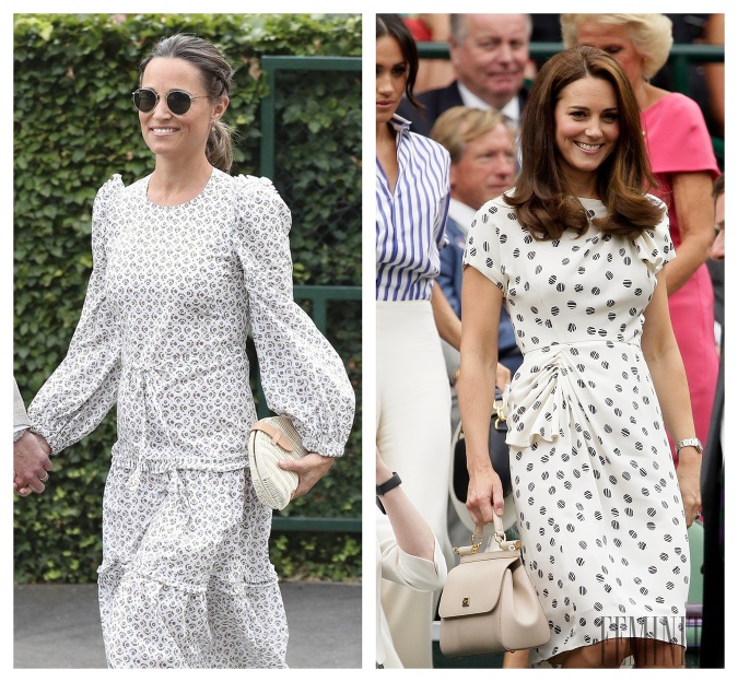 Kate Middleton v jednoduchých letných šatách vyzerá rovnako skvele ako jej sestra Pippa