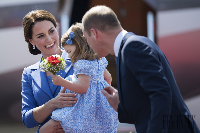 Kate Middleton a princ William svoju malú dcérku zbožnujú