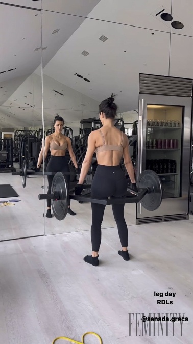 Kim Kardashian plánuje tento rok urobiť malé vylepšenia vo svojej cvičebnej rutine. Chce dokonca vylepšiť aj svoje slávne pozadie. 