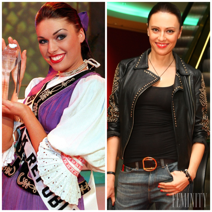 Vladimíra Hreňovčíková vyhrala prvý titul Miss Slovensko ako sedemnásťročná, Magdaléna Šebestová(vpravo) mala 22 pri zisku titulu