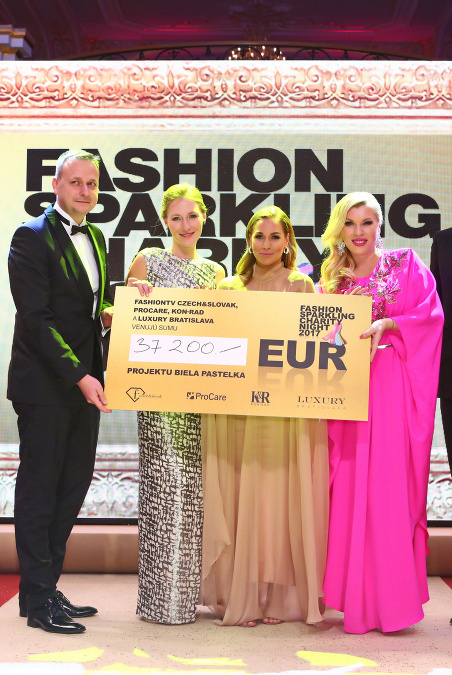 Vďaka štedrým darcom, hosťom a partnerom vygenerovala Fashion Sparkling Charity Night  od roku 2013  sumu takmer 170 000 EUR