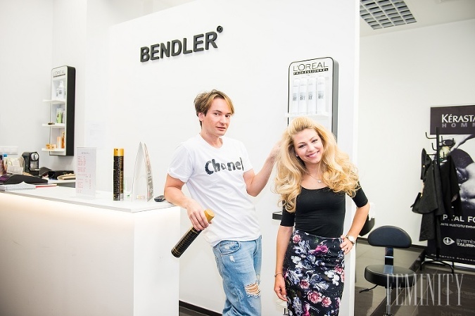 Paviel Rochnyak z kaderníckeho salónu BENDLER hair by Paviel, ktorý len nedávno otvoril v Polus City Center