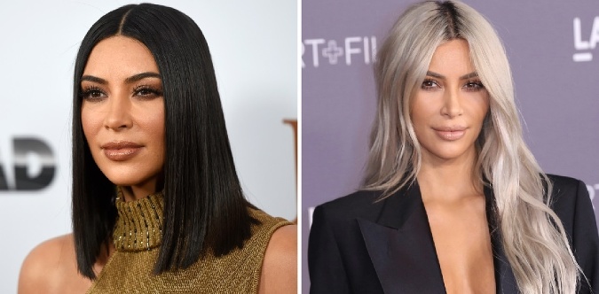 Kontroverzná Kim kardashian nosí momentálne platinovú blond