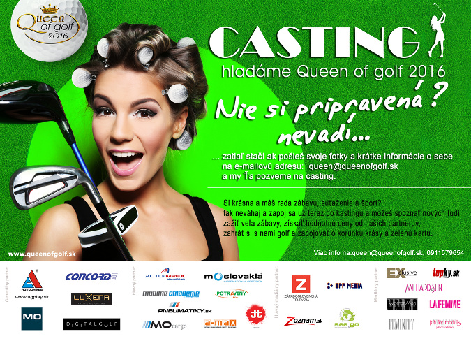 Prihlás sa do súťaže Queen of Golf aj ty a vyhraj hodnotné ceny!