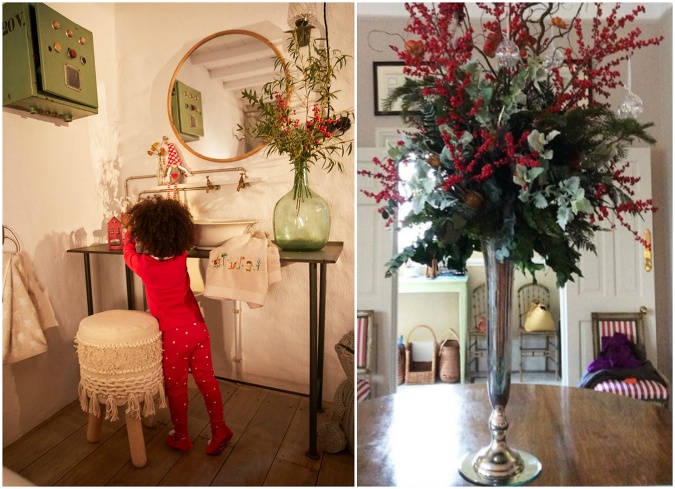 Vysoké vázy pridajú vašej vianočnej výzdobe dôraz