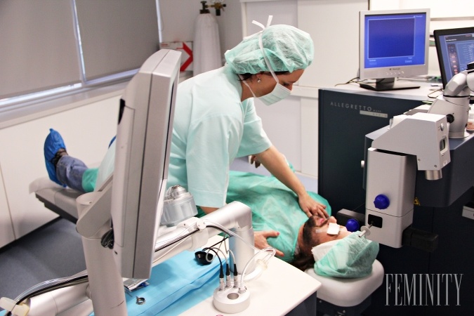 Na Slovensku laserové operácie očí sa robia už od konca deväťdesiatych rokov.