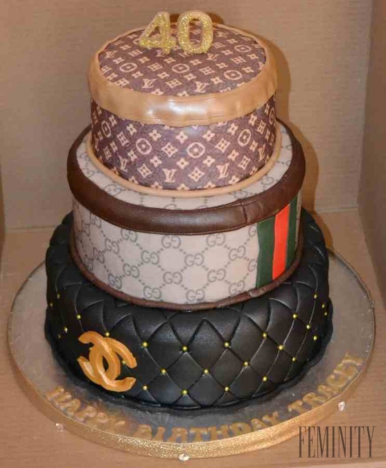 Luxusná torta Louis Vuitton