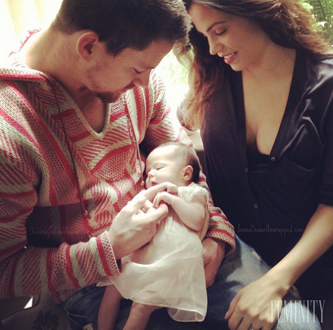 Channing Tatum sa zo svojej prvorodenej dcérky neuveriteľne teší
