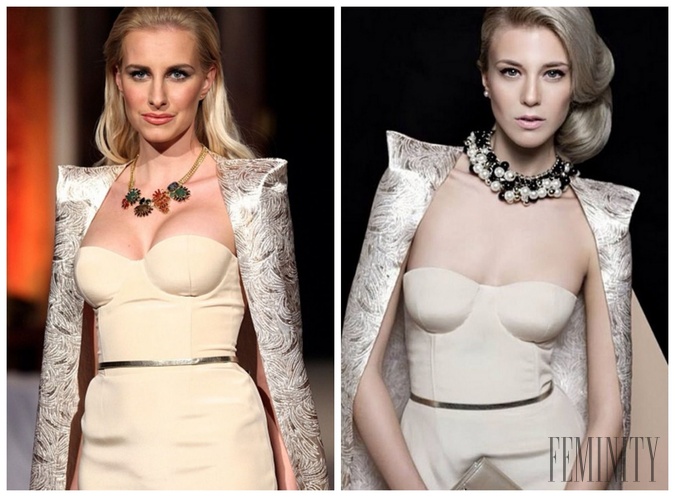 Moderátorka Mária Zelinová zvolila výraznejší náhrdelník ako modelka Denisa Mendrejová