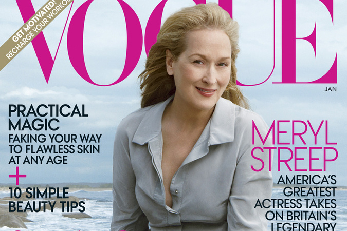 Meryl Streep na obálke Vogue
