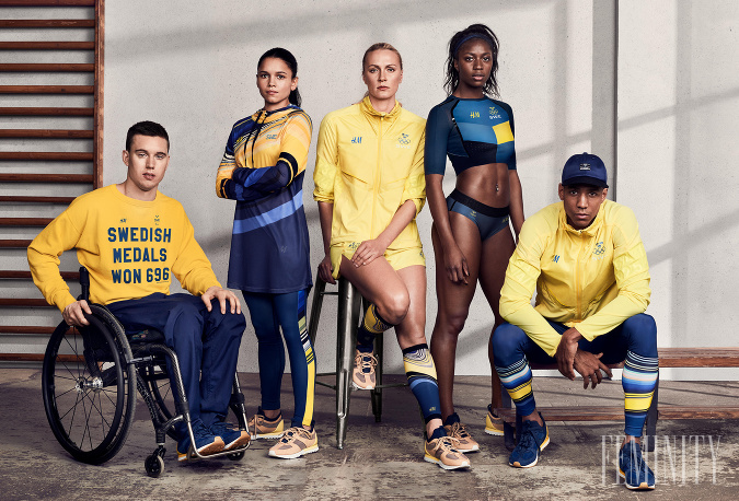 Uniformy pre Švédov vytvorila značka H&M