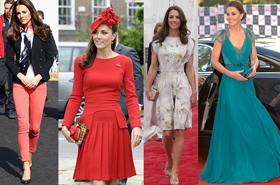 Najlepšie oblečená žena sveta Kate Middleton