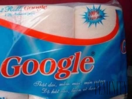 Toaletný papier Google