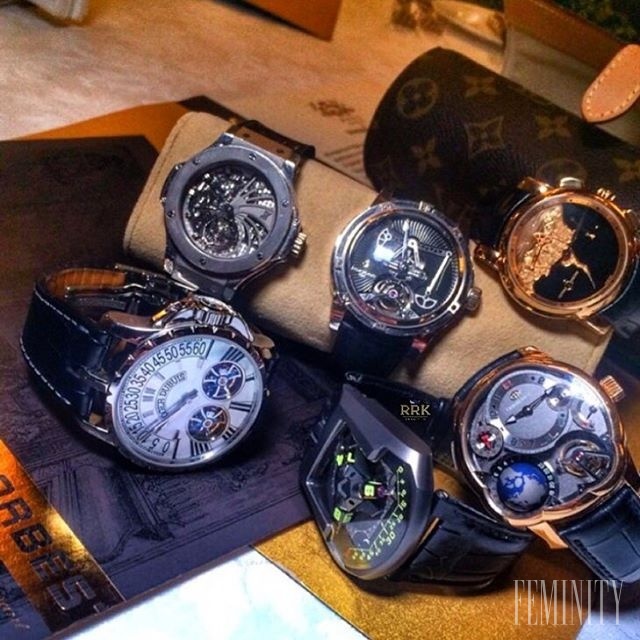 Nie jedny, ani dvoje, ale minimálne pätoro luxusných hodiniek musí mať každý...