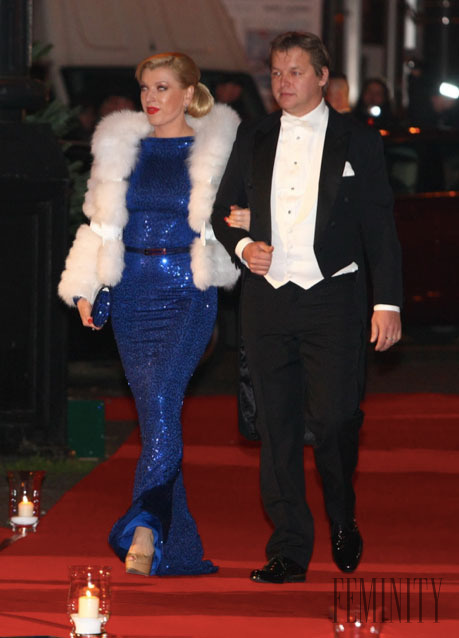 Riaditeľka módnej televízie Fashion TV Gabriela Drobová s partnerom Karolom Rumanom