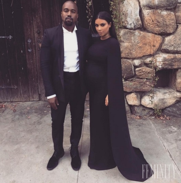 Pyšní rodičia Kim a Kanye