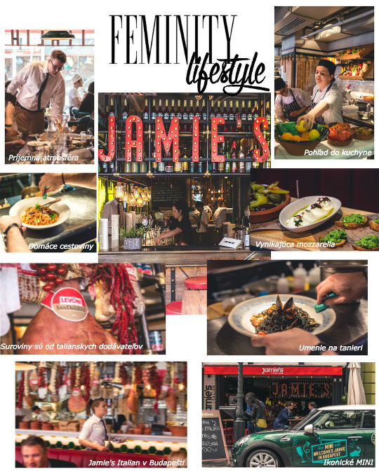Novootvorená reštaurácia Jamie's Italian v Budapešti