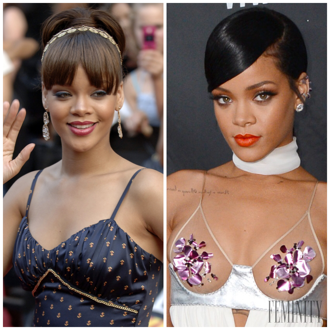 Ani Rihanna nemôže tvrdiť, že jej vzhľad je darom od Boha