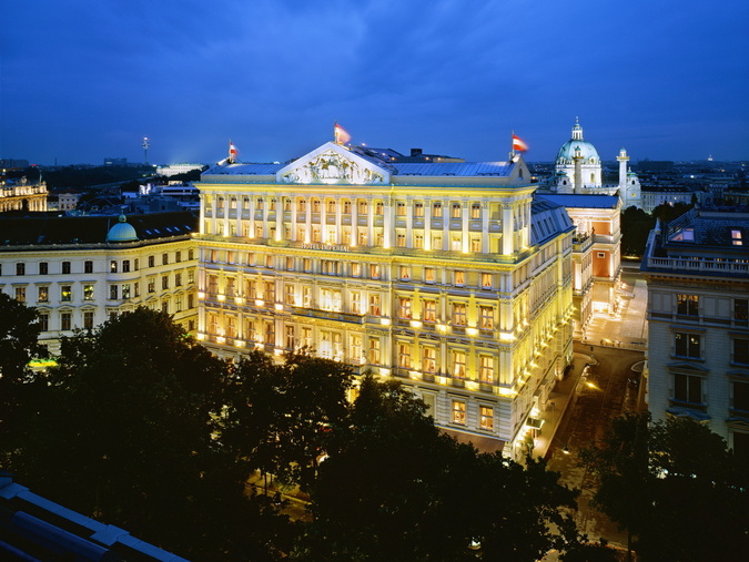 Hotel Imperial patrí k ozdobám Viedne