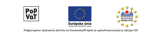 Podporujeme výskumné aktivity na Slovensku/Projekt je spolufinancovaný zo zdrojov EÚ