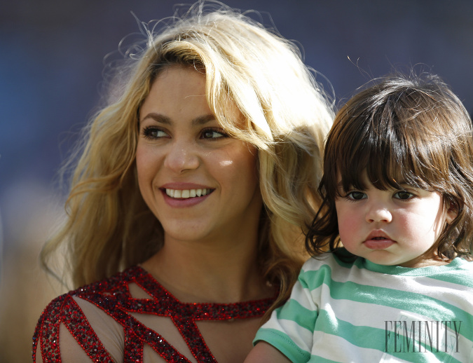 Shakira sa po svojou vystúpení venovala synčekovi a manželovi