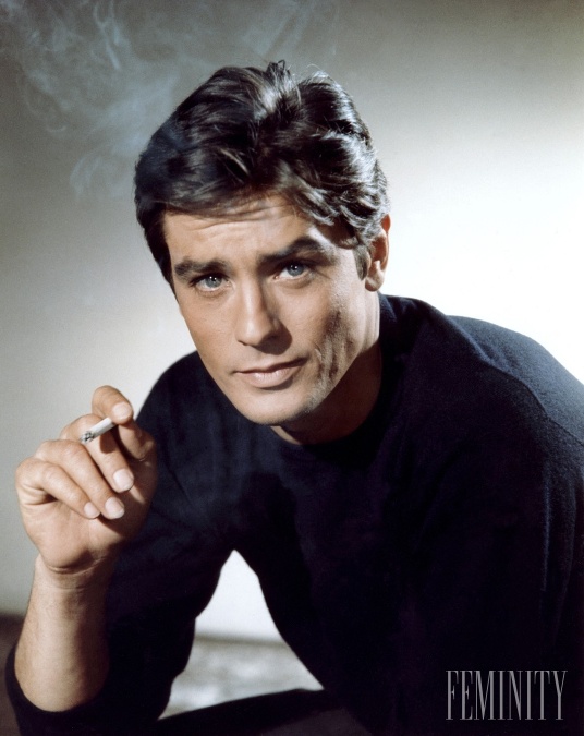 Alain Delon, symbol mužskej krásy a elegancie